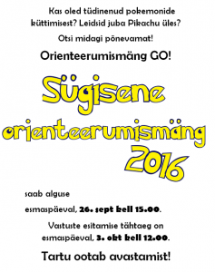 orient mäng 2016